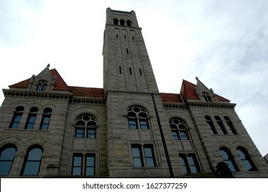 Parkersburg, Wood County Courthouse, West Virginia, USA, March 11, 2006