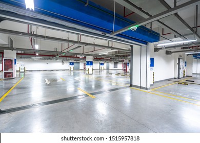 Parking Lot In  Airport