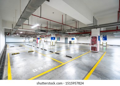 Parking Lot In  Airport