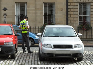 Parking Attendant, Traffic Warden, Getting Parking Ticket, Parking Ticket Fine Mandate