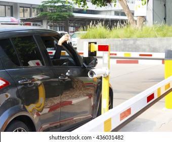 Parking Barrier And CCTV Access Control For Security