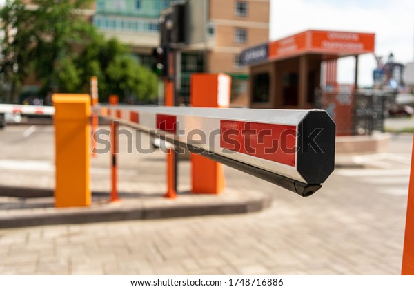 Parking\
barrier and CCTV access control for\
Security