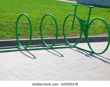 Parking for the bicycles - Shutterstock ID 619333178