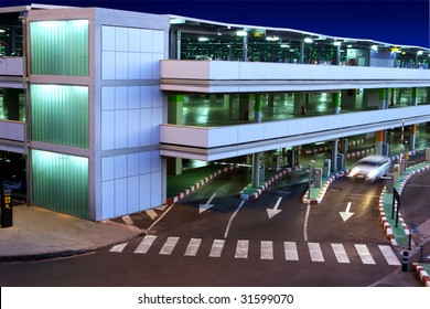 Parking Garage At The Airport