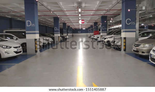 Parking Garage Istanbul Istanbul Turkey 01112019 Stock Photo (Edit Now ...