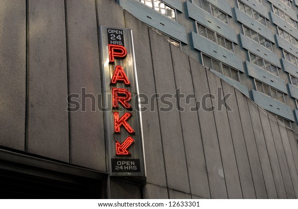 Parking Garage Midtown New York City Stock Image Download Now