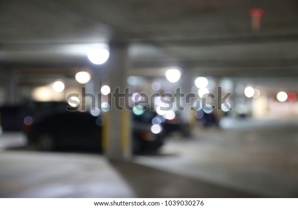 Parking Garage at Night
Blurred