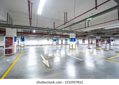 Parking Lot In Hangzhou Airport