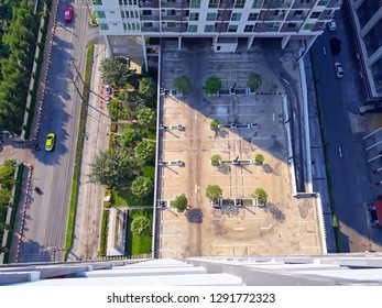 Parking at a high angle