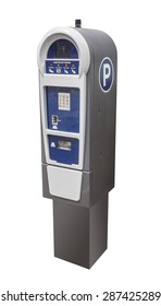 Parking meter for credit cards