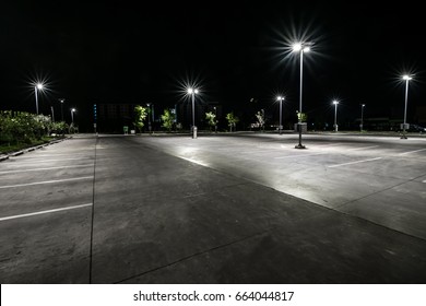 Parking at night - Shutterstock ID 664044817