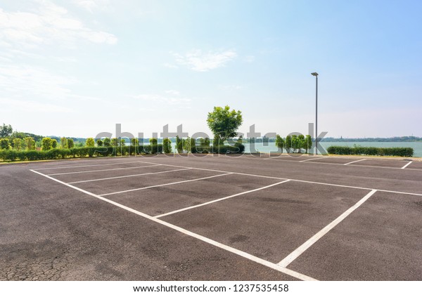 Parking lot in public
areas