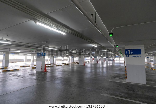 Parking space in department\
stores