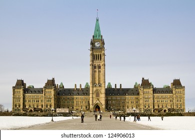 Parliament Building In Ottawa - Centre Block