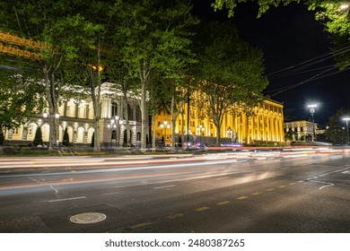 Parliament building in Tbilisi, capital of Georgia