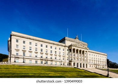 Parliament Buildings, Stormont, Belfast, Home Of The Northern Ireland Assembly.