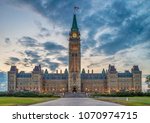 Parliament of Canada in Ottawa, North America