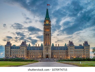 Parliament of Canada in Ottawa, North America