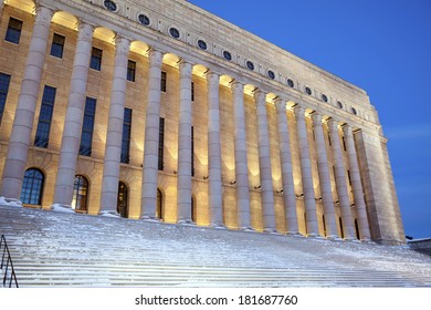 Parliament Of Finland In Helsinki