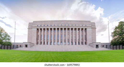 Parliament Of Finland In Helsinky