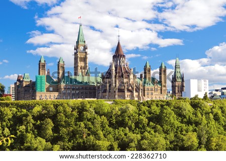 Parliament Hill, Ottawa, Ontario, Canada 