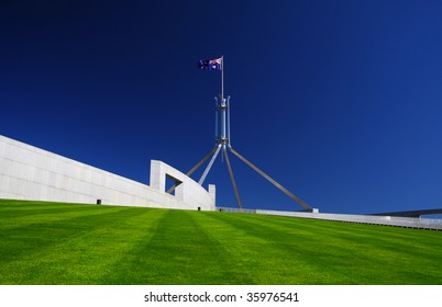 Parliament House In Canberra, Australia