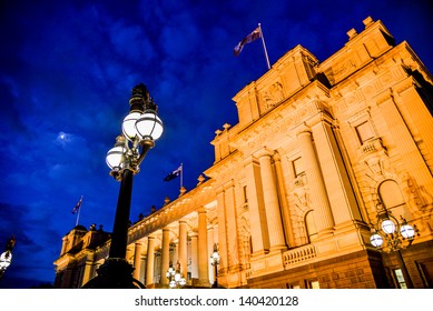 Parliament Of Victoria In Melbourne Australia