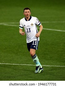 PARMA, ITALY - March 25, 2021: 
Corry Evans In Action 
During The FIFA World Cup 2022 Qatar Qualifying Match Between Italy And Northern Ireland At Stadio Ennio Tardini.