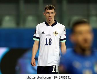 PARMA, ITALY - March 25, 2021: 
Gavin Whyte Looks On
During The FIFA World Cup 2022 Qatar Qualifying Match Between Italy And Northern Ireland At Stadio Ennio Tardini.