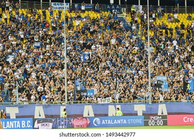 Parma, Italy, September 01 2019 Tifosi Atalanta During Atalanta Vs Torino Italian Soccer Serie A Men Championship