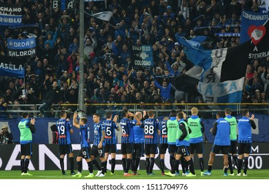 Parma, Italy, September 22 2019 ATALANTA AT THE END OF THE MATCH  During Atalanta Vs Fiorentina  Italian Soccer Serie A Men Championship