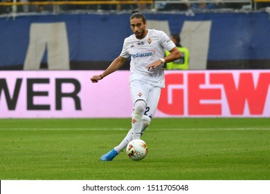 Parma, Italy, September 22 2019 MARTIN CACERES FIORENTINA  During Atalanta Vs Fiorentina  Italian Soccer Serie A Men Championship