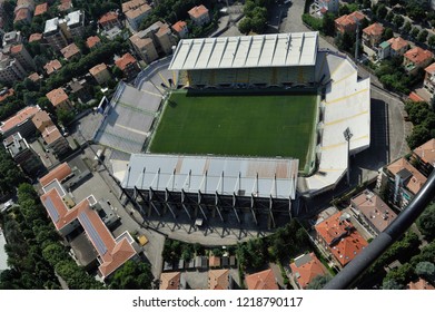 Parma/Italy - 06/10/2010 : Aerial View Of Parma Football Stadium Ennio Tardini Stadium