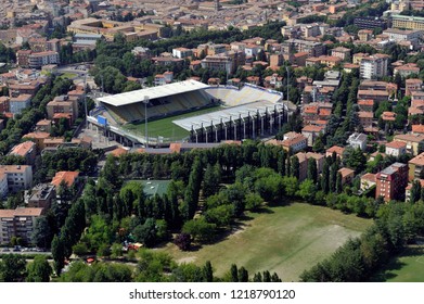 Parma/Italy - 06/10/2010 : Aerial View Of Parma Football Stadium Ennio Tardini Stadium