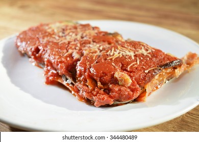 Aubergine Parmigiana High Res Stock Images Shutterstock