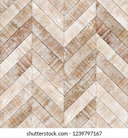 Parquet Chevron Bleached Oak Seamless Floor Texture