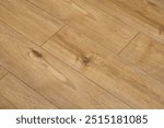 Parquet, vinyl flooring in pine color close up