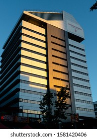 Parramatta, Australia - October 20, 2019: Western Sydney University Building At Parramatta CBD.