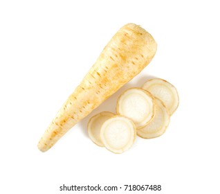 Parsnip Isolated On White