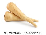 Parsnip root isolated on white background with clipping path