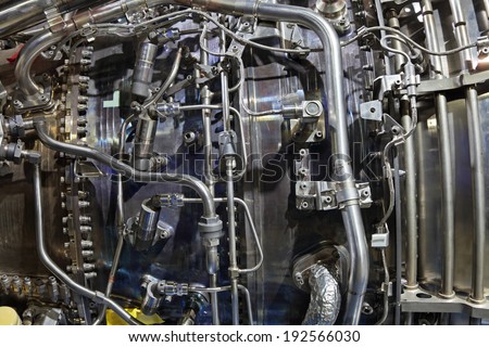 Truck Engine Motor Components In Car Service Inspection