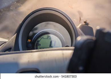 A part of automatic motorcycle 