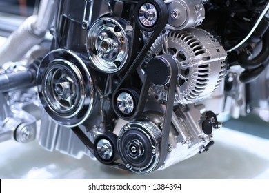 Part Car Engine Stock Photo 1384394 | Shutterstock