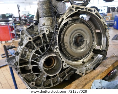 Part of an car engine