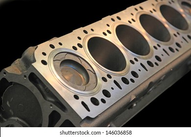 Part of car engine in a rugged aluminum enclosure