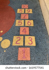 Image Colorful Number On Playground Stock Photo (Edit Now) 299227343