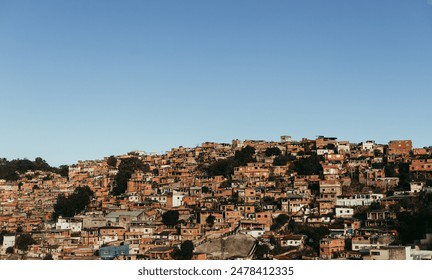 A part of the city called a favela - Powered by Shutterstock