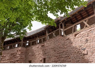 Part Of The Defensive Wall In A Fortress