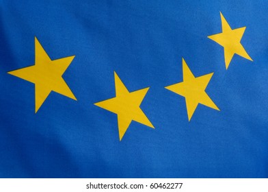 Part Of A European Flag