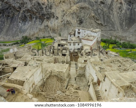 Similar – Ruins of the Tibetan fort-Miran ancient town-Xinjiang-China-0442